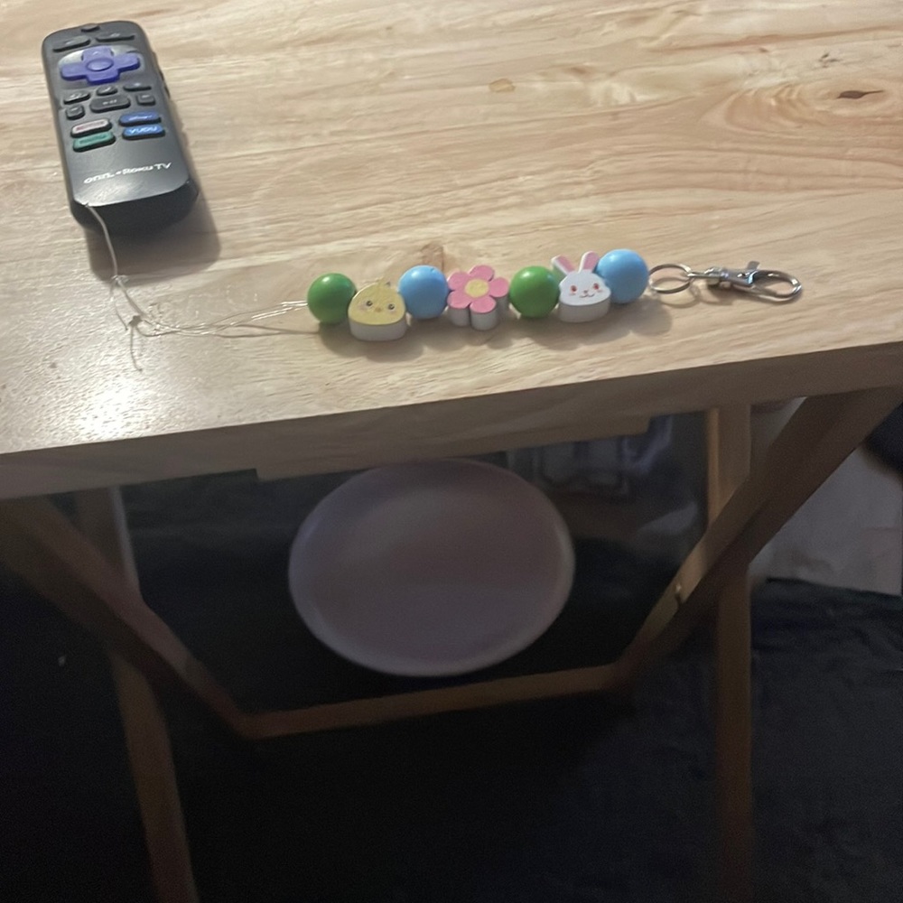Car freshie reusable hanger or could be used as a key chain